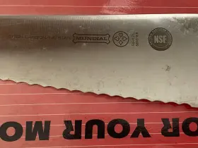 5610-8E MUNDIAL Sandwich High Carbon Stain Knife Blade Nsf #2