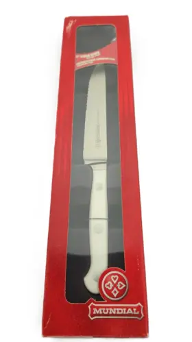 BPW5128-5E MUNDIAL Steak Knife Serrated Forged Blade