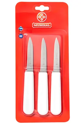 SCW5601-3 MUNDIAL Set Chefs Paring Knife High Carbon Steel