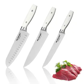 603765418440 MUSIFAN Chef Knife Set Ultra Sharp Kitchen