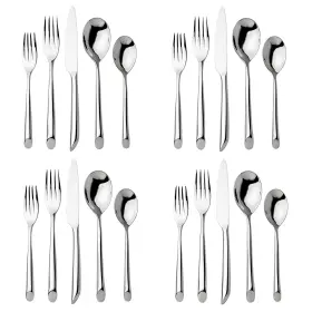 MT1755 NAMBE Frond Steel Flatware Set Service