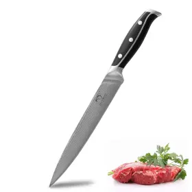 NF-D0604B NANFANG BROTHERS Damascus Kitchen Knife Slicing Wi