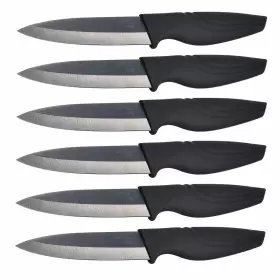 286200826525 NANO ID Steak Knives Set Sharp Kitchen Ceramic