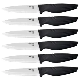 5823738518 NANO ID Steak Knives Set Ceramic Stake Knife Sharp