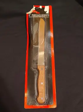 110099-23 NEVCO COLLECTION Bread Knife Wood Handle Sharpen