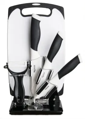84061 NEW ENGLAND CUTLERY Ceramic Knife Set
