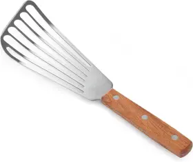 639713043068 NEW STAR FOODSERVICE Wood Handle Fish Spatula