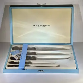NC102 NEWBRIDGE HOME Silverware Kitchen Knife Carving Fork