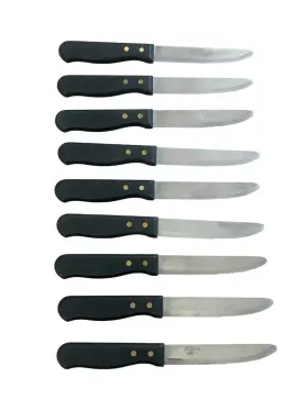 782485 NEXT DAY GOURMET Steak Knives Set Steel Handle