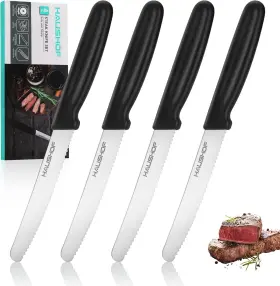 HH22103 SHARP Serrated Steak Knives Box