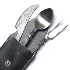 850007425869 NORSE TRADESMAN Handforged Medieval Cutlery Set