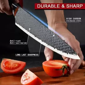 824918773111 NUMOLA Chef Knife Set Bbq Meat Knives Cooking #3