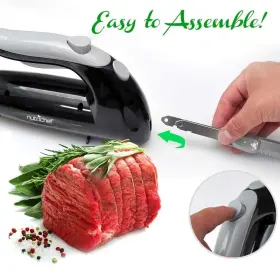 068888779234 NUTRICHEF Electric Knife Carving Serrated Blade #2