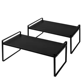 B0BCPJMD2M NXCONSU Stackable Cabinet Shelf Organizer Riser