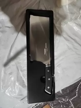 6817 OAKSWARE Cleaver Knife Chopping Steel