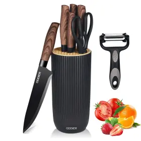 KS-8P ODDIER Knife Set Kitchen Steel Knives