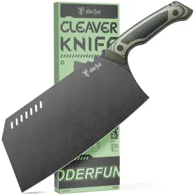 OF-KN-OT001-2A ODERFUN Meat Cleaver Tang Steel Slip Han