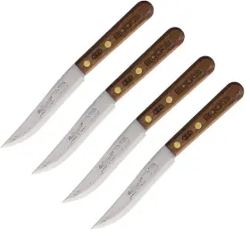 7504 OLD HICKORY Pack Paring Knife Carbon Steel Blade Wood