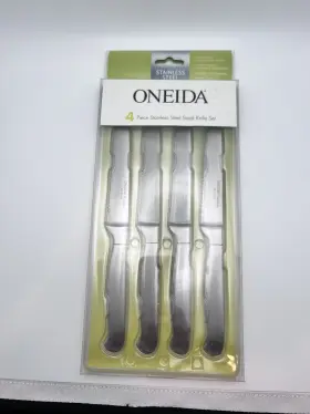 073287551039 ONEIDA Steel Steak Knife Set