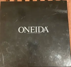 073287553132 ONEIDA Frosted Steak Knife Knives Set Serrated