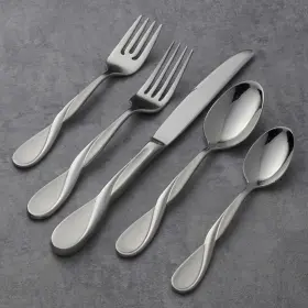 078737853527 ONEIDA Aquarius Flatware Set Service Stainles #3