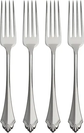 2915004A ONEIDA Kenwood Flatware Dinner Forks Metallic
