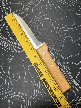 002129 OPINEL Steel Parallel Boning Knife Beech Hardwood #2
