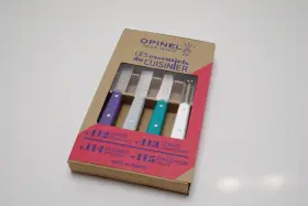 123840019395 OPINEL Essential Kitchen Knife Set Art Deco