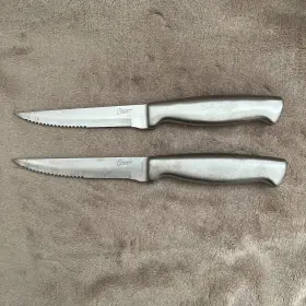 Baldwyn OSTER Steel Serrated Steak Knives Ergonomic Handles