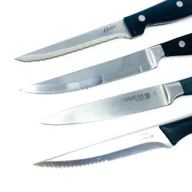 21F890 OSTER Sabatier Calphalon Walco Steak Knife Set Steel #2