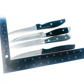 21F890 OSTER Sabatier Calphalon Walco Steak Knife Set Steel #3