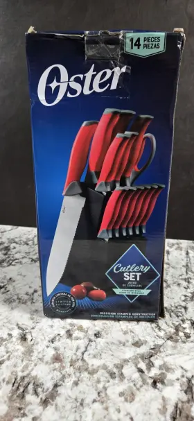 510122985M OSTER Lindbergh Steel Cutlery Set Grip
