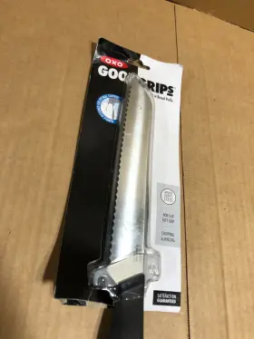 22481 OXO Grips Bread Knife Blade Steel Sharp Slip