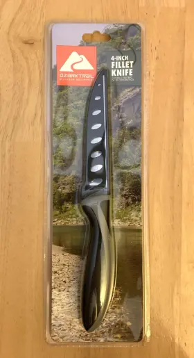 847309015881 OZARK TRAIL Fillet Knife Sharp Grip Handle