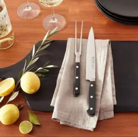 100476 PAMPERED CHEF Carving Set Box
