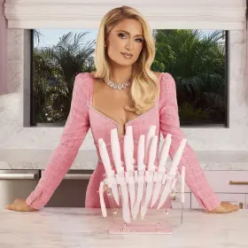 741393002942 PARIS HILTON Knife Block Set Fan Acrylic #2