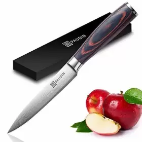 715002307377 PAUDIN Utility Knife Chef High Carbon Steel Kni