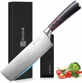 N6-CHINESE PAUDIN Razor Sharp Meat Cleaver Vegetable Kitchen