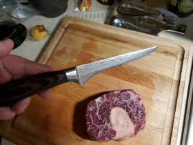 PD8BMC8CR508 PAUDIN Boning Knife Fillet High Carbon Damascus