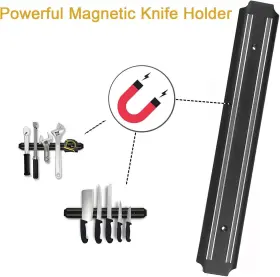 M001 PENXUA Magnetic Knife Strips Set Storage #3