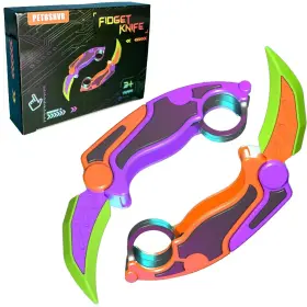 FCK02 PETBSNVB Fidget Claw Knife Gravity Toy Switchblade