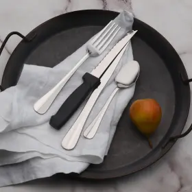 028225373198 PFALTZGRAFF Simplicity Steel Flatware Set #3