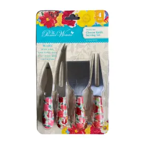 076753347679 PIONEER WOMAN Cheese Knife Set Charcuterie Food