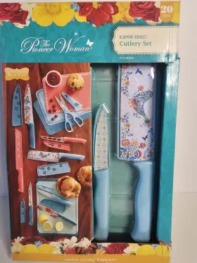 085081516848 PIONEER WOMAN Set Knife Cutlery Box