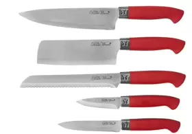 741393588156 PIONEER WOMAN Sweet Steel Knife Block Set #2