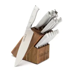 PWS142769314007 PIONEER WOMAN Steel Knife Block Set