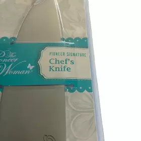 PWS142769314017 PIONEER WOMAN Chefs Steel Knife Blade Cooking #3