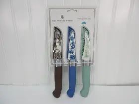 PWS542769314485 PIONEER WOMAN Agatha Paring Knife Set Steel