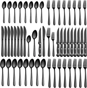 10100-48P PLEAFIND Silverware Flatware Set