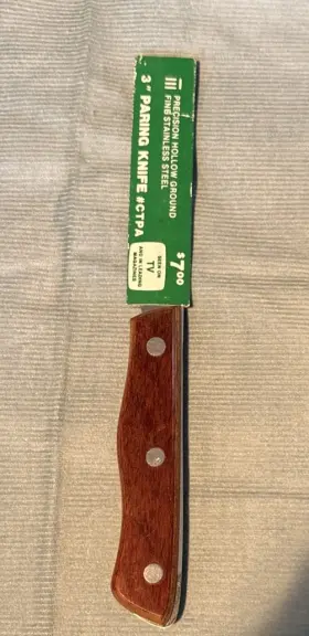024409144547 PRECISION HOLLOW GROUND Paring Knife Blade Ctpa